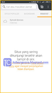 Cara Menghapus Riwayat Penelusuran Di HP Android