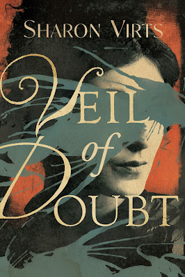 book cover of historical thriller Veil of Doubt by Sharon Virts