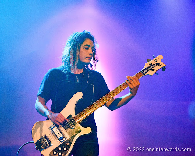 Warpaint at The Opera House on July 27, 2022 Photo by John Ordean at One In Ten Words oneintenwords.com toronto indie alternative live music blog concert photography pictures photos nikon d750 camera yyz photographer