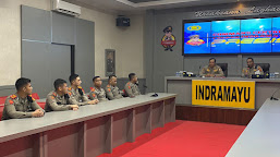 Polres Indramayu mendapat kunjungan dari Mahasiswa STIK