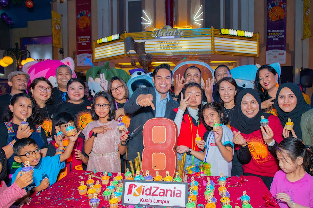 KIDZANIA KL PERKENAL AKTIVITI INFINITI SAMBUT ULANG TAHUN KE 8