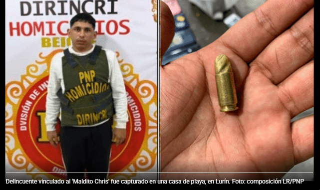 Cayó hombre clave de 'Maldito Cris': “Sí, el del video es mi ‘hermano’ que asesinó al sereno de Surco”