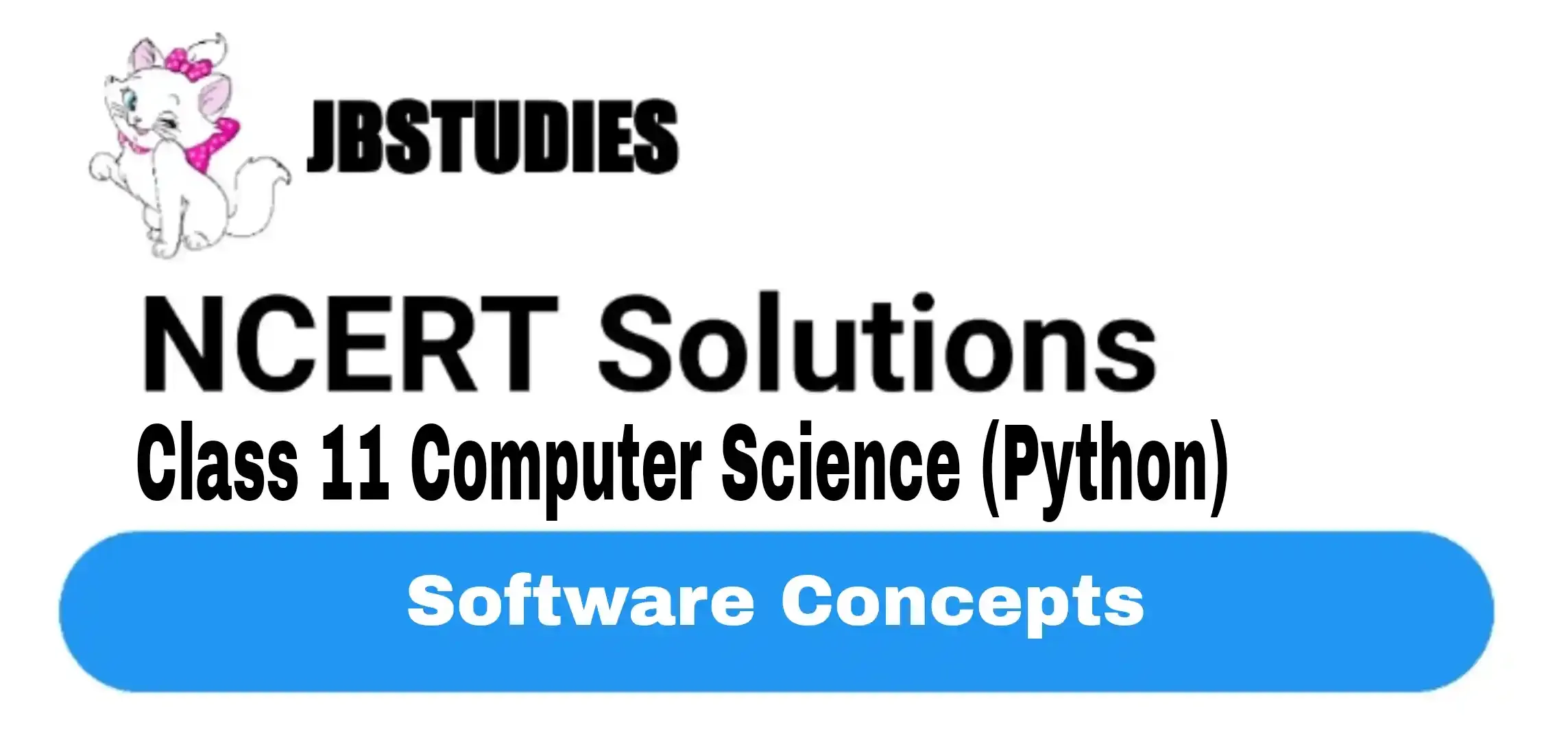 Solutions Class 11 Computer Science (Python) Chapter-2 (Software Concepts)