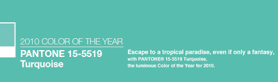 Turquoise Panton Color of the Year