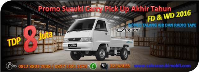 Promo Suzuki Carry Pick Up TDP Minim Akhir Tahun