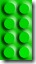 Lego Brick Large green