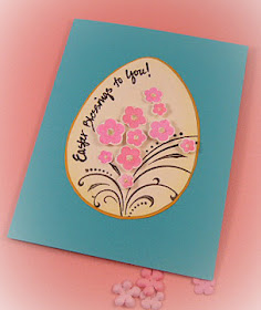 Handmade Easter Greeting Card
