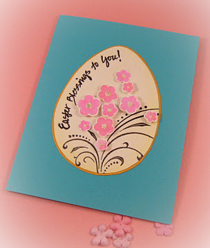 Handmade Easter Greeting Card