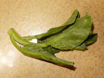 芥藍菜的葉