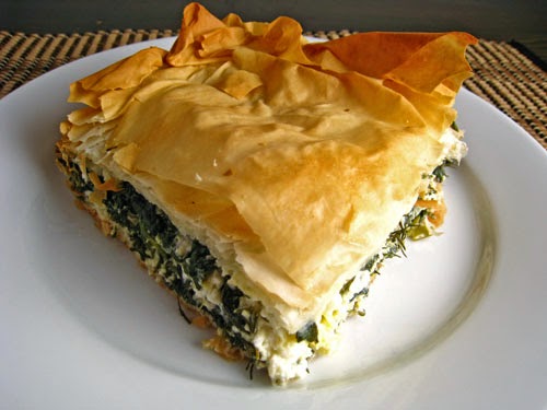 Cheesy Spinach Pie