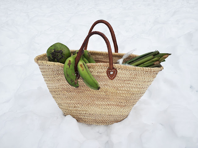 Tropical fruit basket