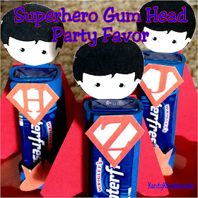 Invite these little superheroes to your next birthday party for a personalized party favor that all your guests will love. The complete directions and all the printables are included for you to make your own at your next Superman or superhero party.
