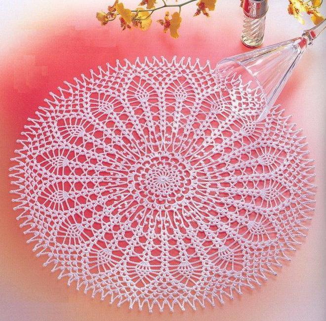 Easy Crochet Doily, Pattern is available 