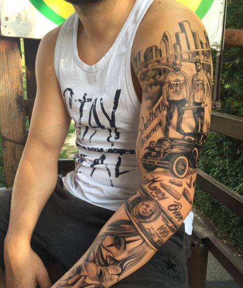 50+ Cool Gangster Tattoos For Females (2023)