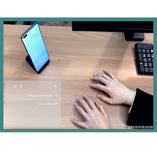 Samsung reveals new Invisible Keyboard