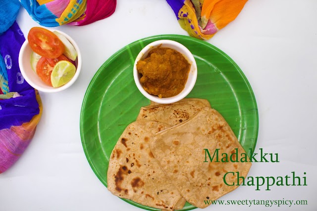 Madakku Chapathi | Folded Roti Recipe | How To Make Indian Folded Bread