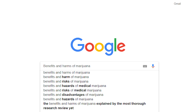 Benefits and harms of marijuana 