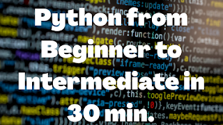 Best free Online Python Course for Beginners 