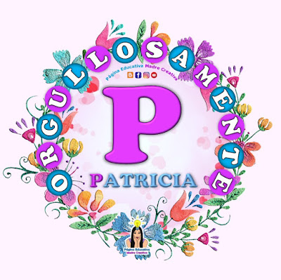 Nombre Patricia - Carteles para mujeres - Día de la mujer