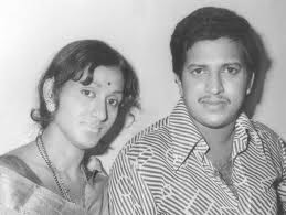 Vishnuvardhan with Bharathi