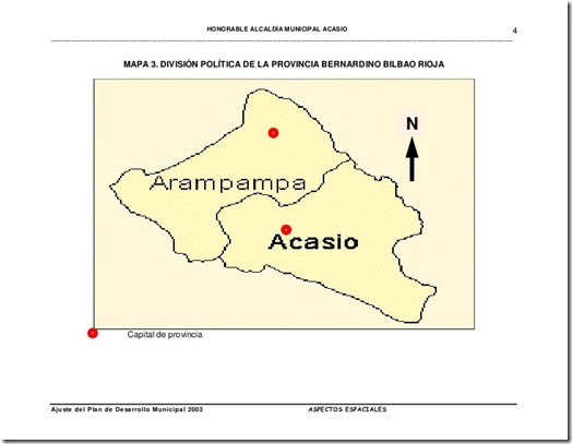 Provincia Bernardino Bilbao: departamento de Potosí (Bolivia)