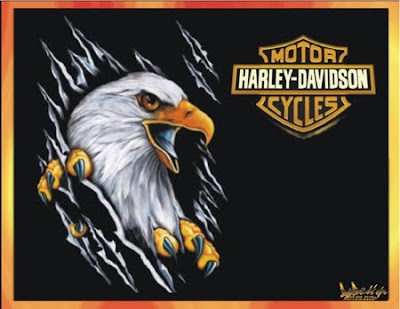 Harley Davidson Eagle Logo,  Harley Davidson Popular Logo - Top of Logo for Harley Davidson