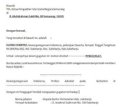 Contoh Surat Gugatan Tanah ke Pengadilan.docx Size: 25 KB 