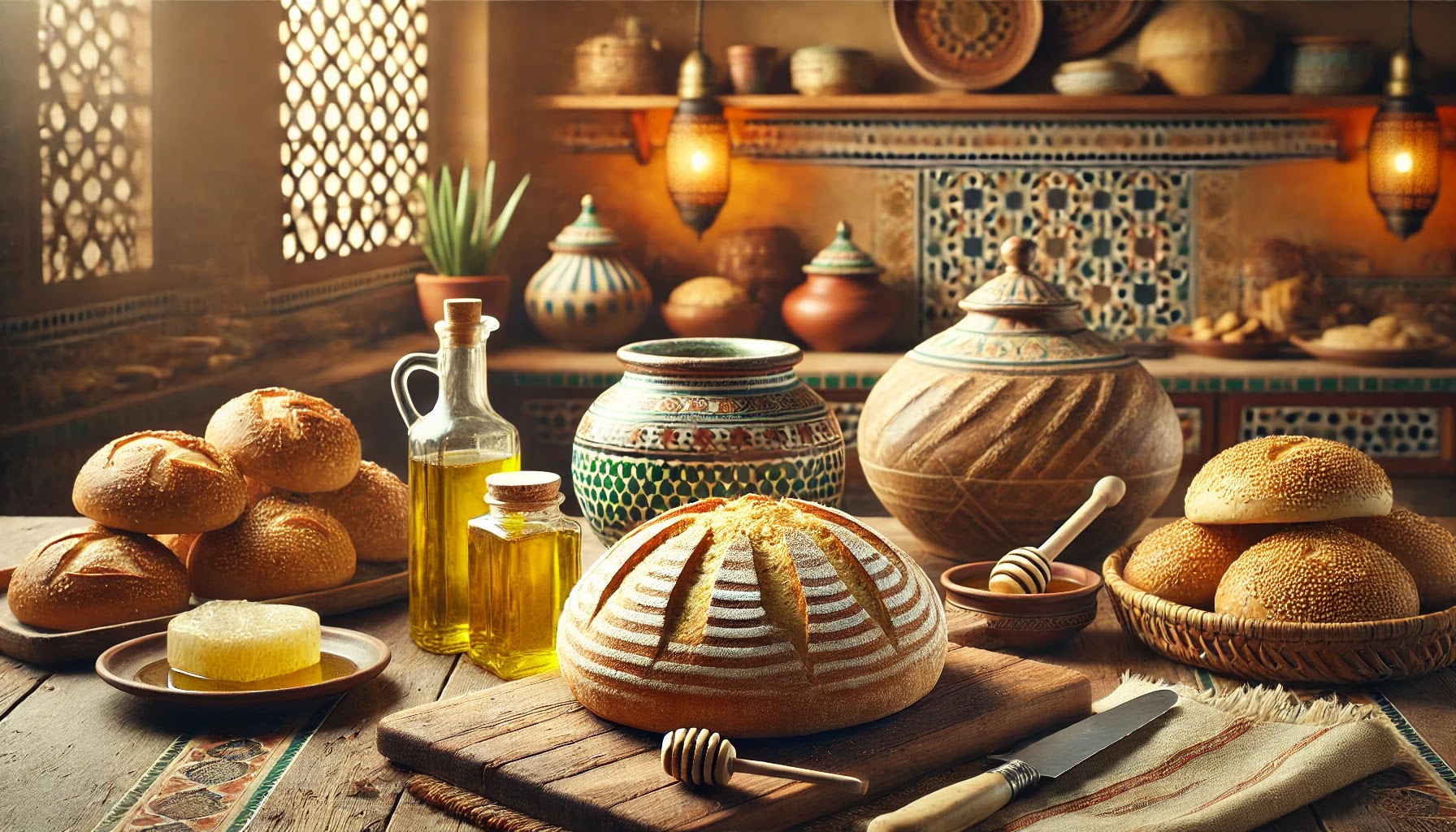 How to Bake Moroccan Bread (Khobz) at Home