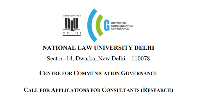 Engage research consultants in  NATIONAL LAW UNIVERSITY DELHI 31/01/2021