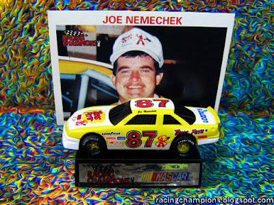 Joe Nemechek #87 Racing Champions 1/64 NASCAR die-cast blog Texas Pete BGN Lozitos