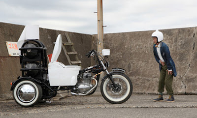 Toilet Powered Motorcycle