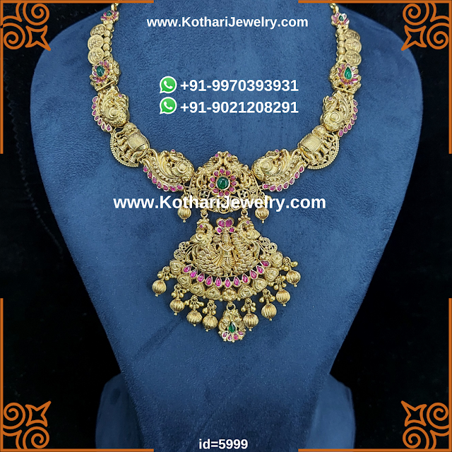 Elephant Nakshi Necklace