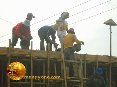 Pembangunan ( Pengecoran ) Mesjid Assyafa’ah, Pagaden Barat, Subang