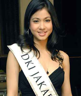  Indonesia on Celebrities Gossip  Kerenina Sunny Halim The Miss Indonesia 2009