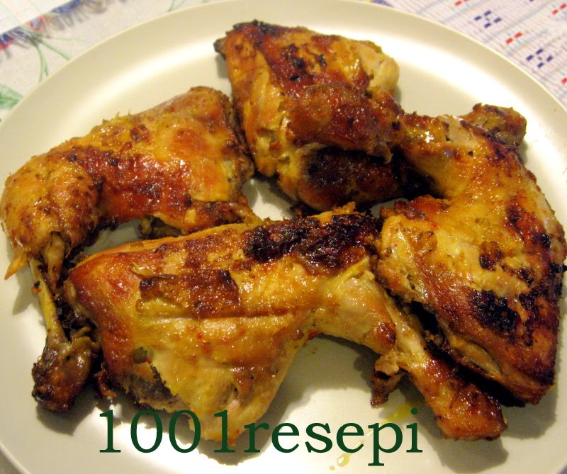 Koleksi 1001 Resepi: ayam panggang serba rasa
