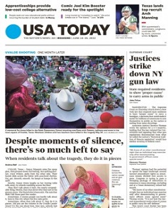 USA Today 24 To 26 June 2022