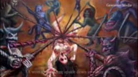 a women been torment by demons in hell