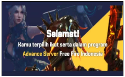 Tidak bisa Masuk Advance Server Free Fire, begini solusinya