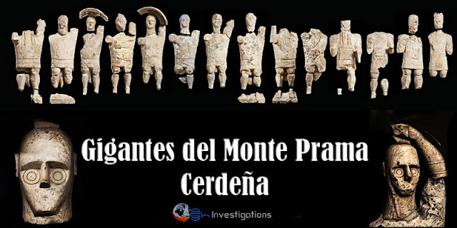 Los Gigantes o Colosos del Monte Prama - Cerdeña