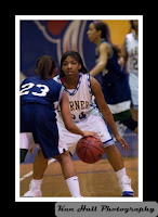 Jamesia Rouse on defense