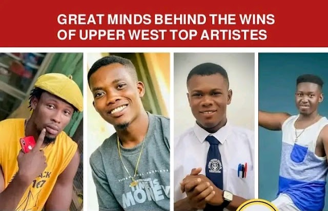 GREAT MINDS BEHIDE THE SUCCESS OF UPPER WEST TOP ARTISTES.📌