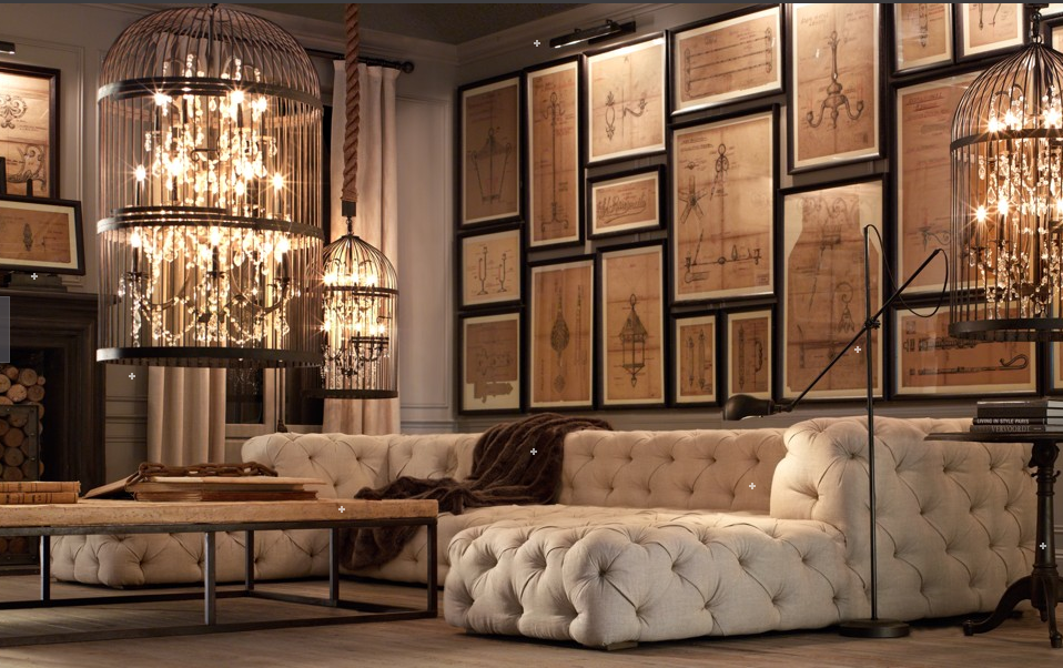 Restoration Hardware Rooms