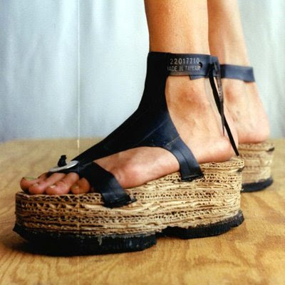 Indie Fashion and Beauty Recycled DIY  Tire  Sandles