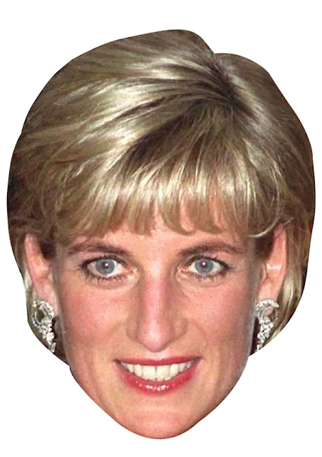 Máscaras de Lady Diana para Imprimir Gratis. 