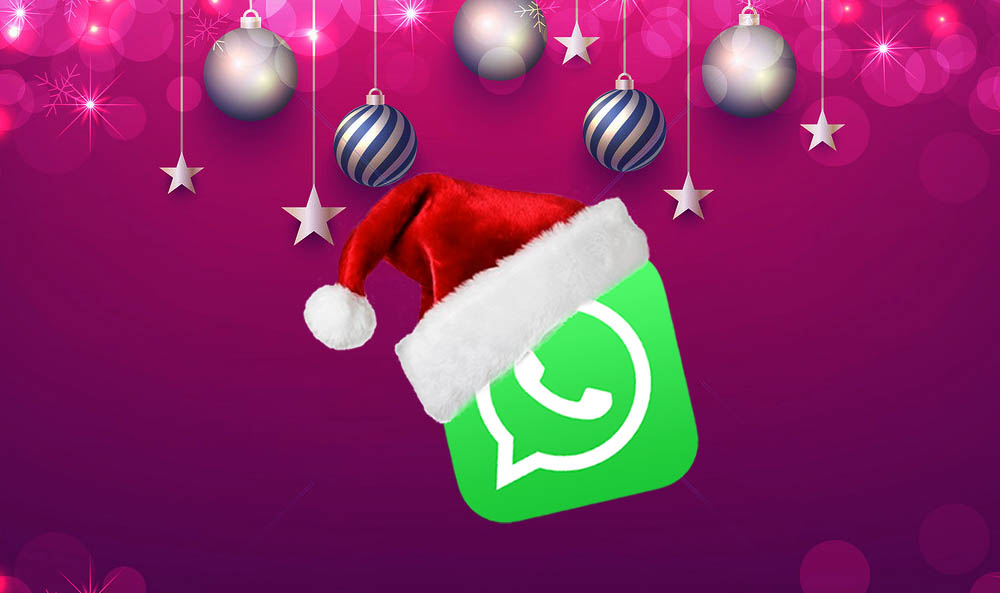 Activa el "modo navidad" y otros trucos en tu WhatsApp