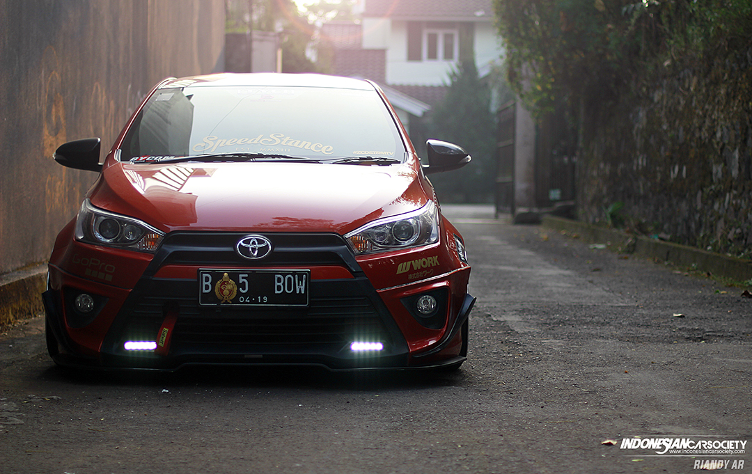  Modifikasi All New Yaris Orange Metallic Super Keren Owner 