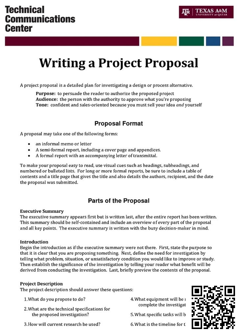 How To Write A Proposal Letter | Proposal letter, Writing ...