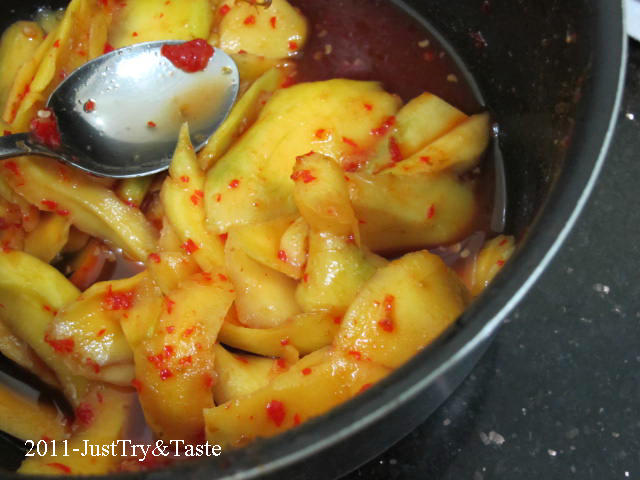 Resep Manisan Mangga  Muda  Just Try Taste