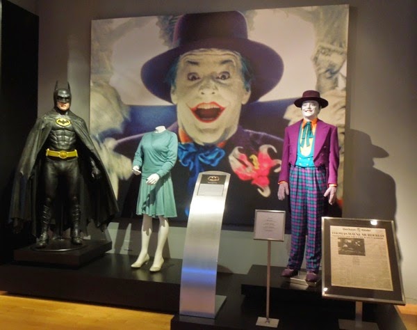 Original 1989 Batman movie costume exhibit