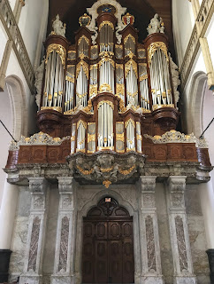 Vater-Müller organ inside Oude Kerk, Amsterdam
